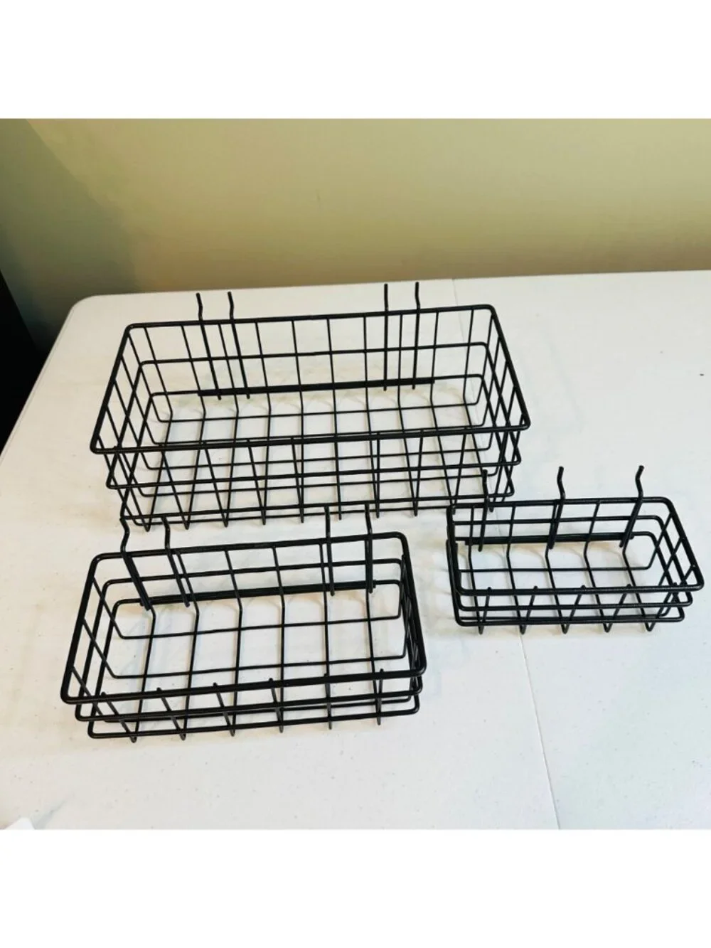 80 Pcs Pegboard Basket and Pegboard Hooks For Organizing Tools & Accessories